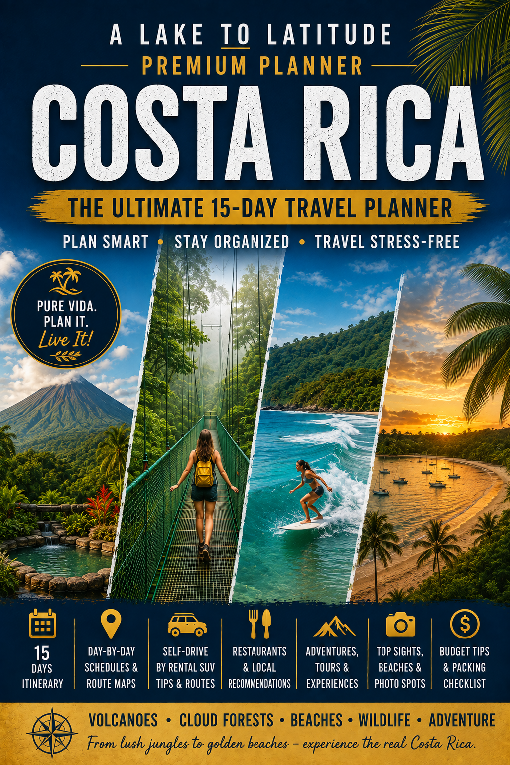 Costa Rica Planner cover