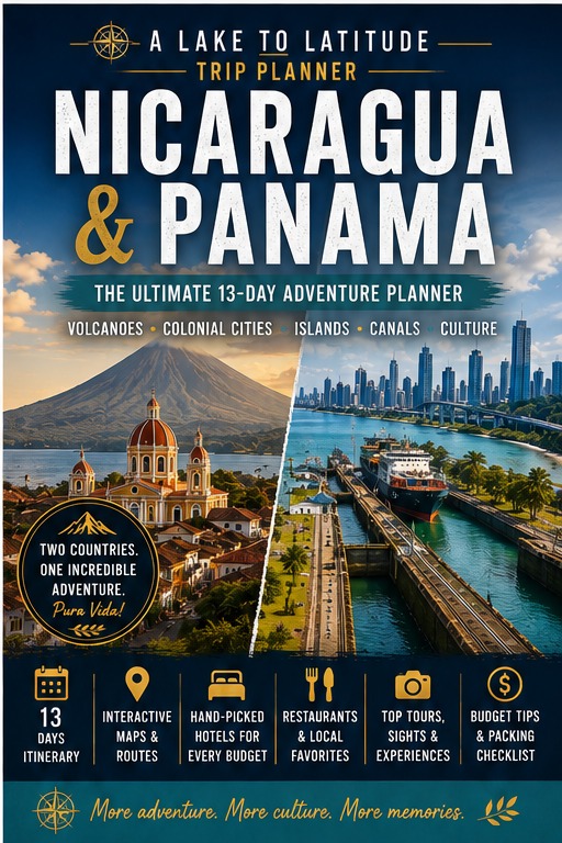 Nicaragua & Panama Planner cover