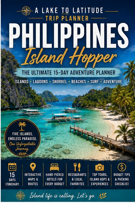 Philippines Island Hopper Planner cover