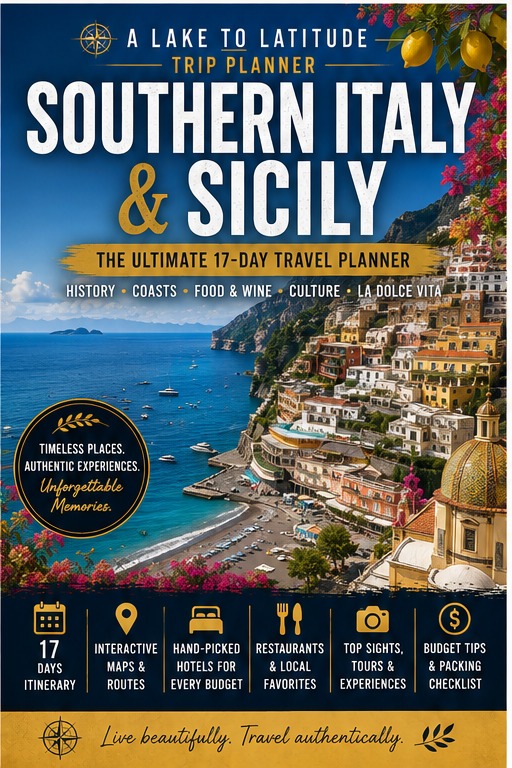 Southern Italy & Sicily Planner cover