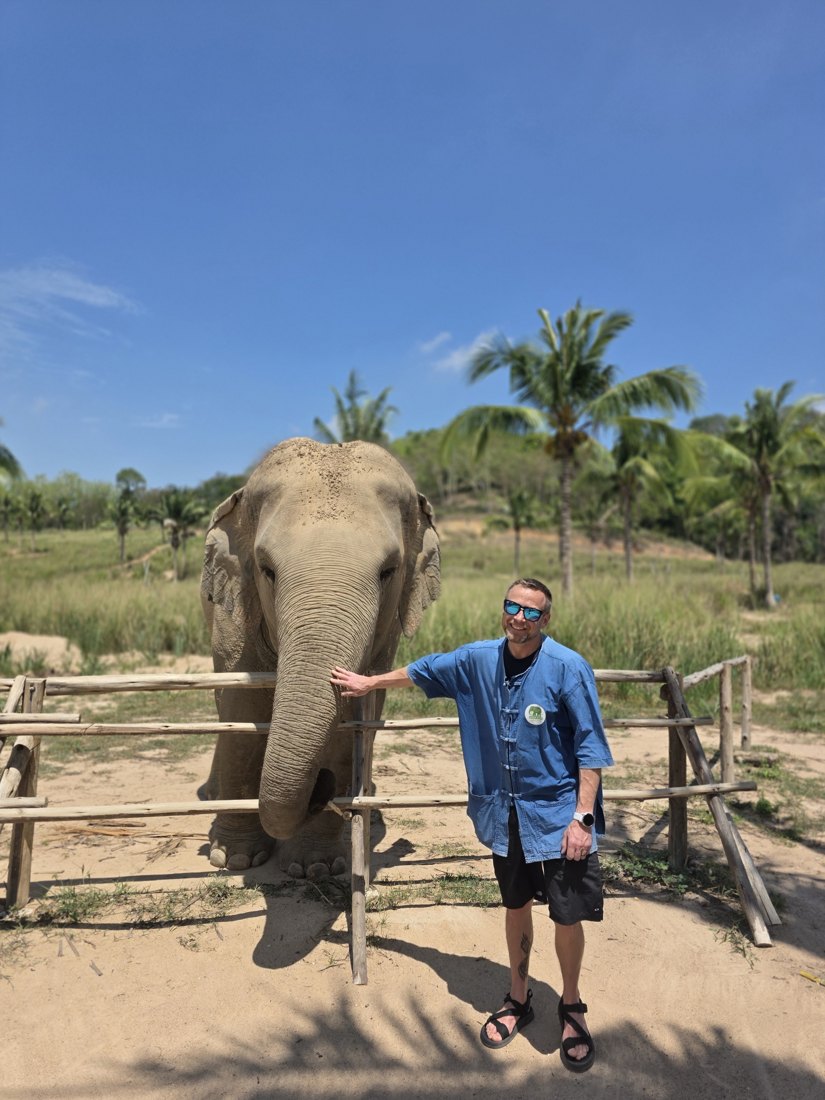 Brendin on an adventure in Thailand