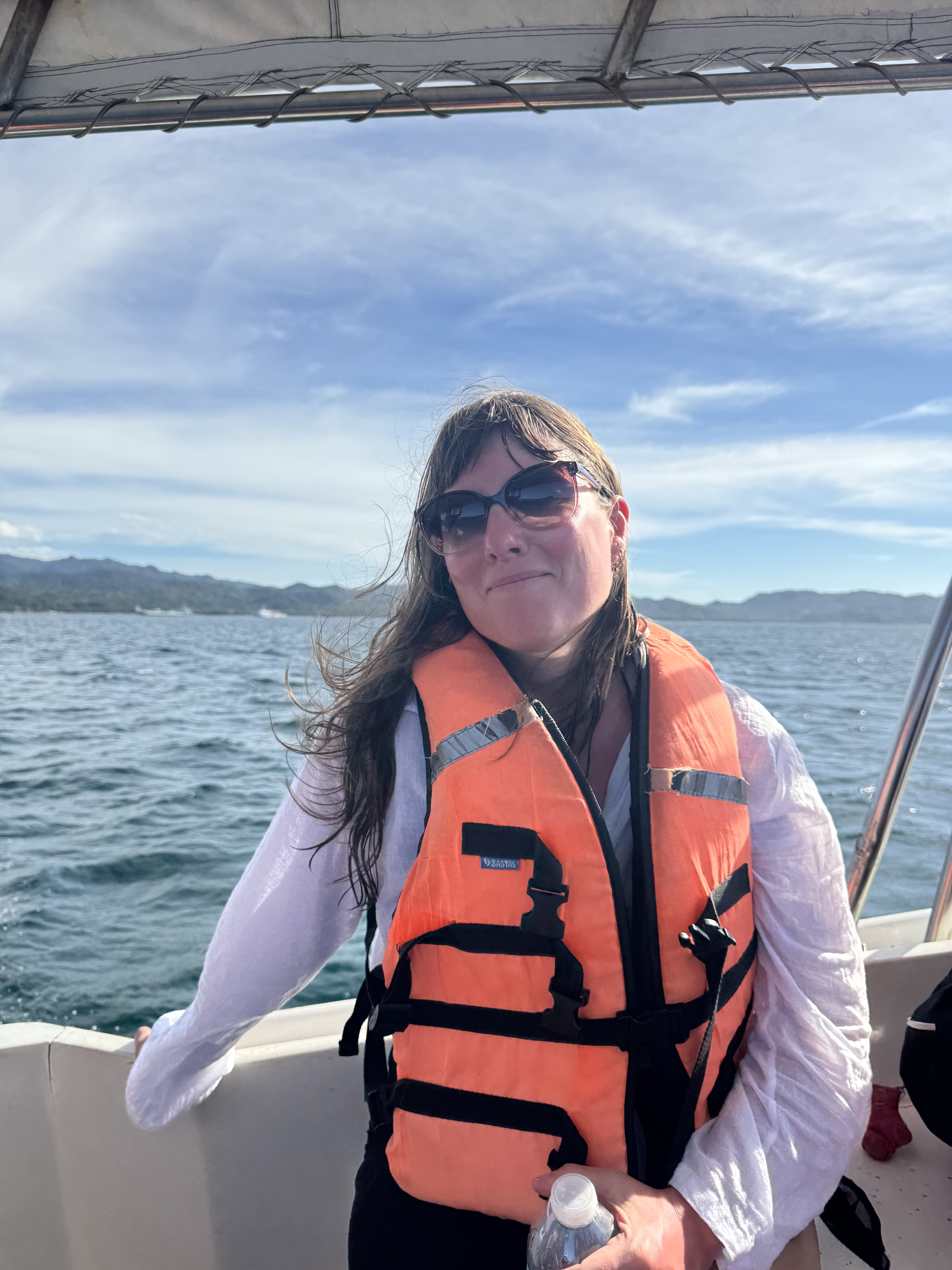 Out on the water around Boracay.