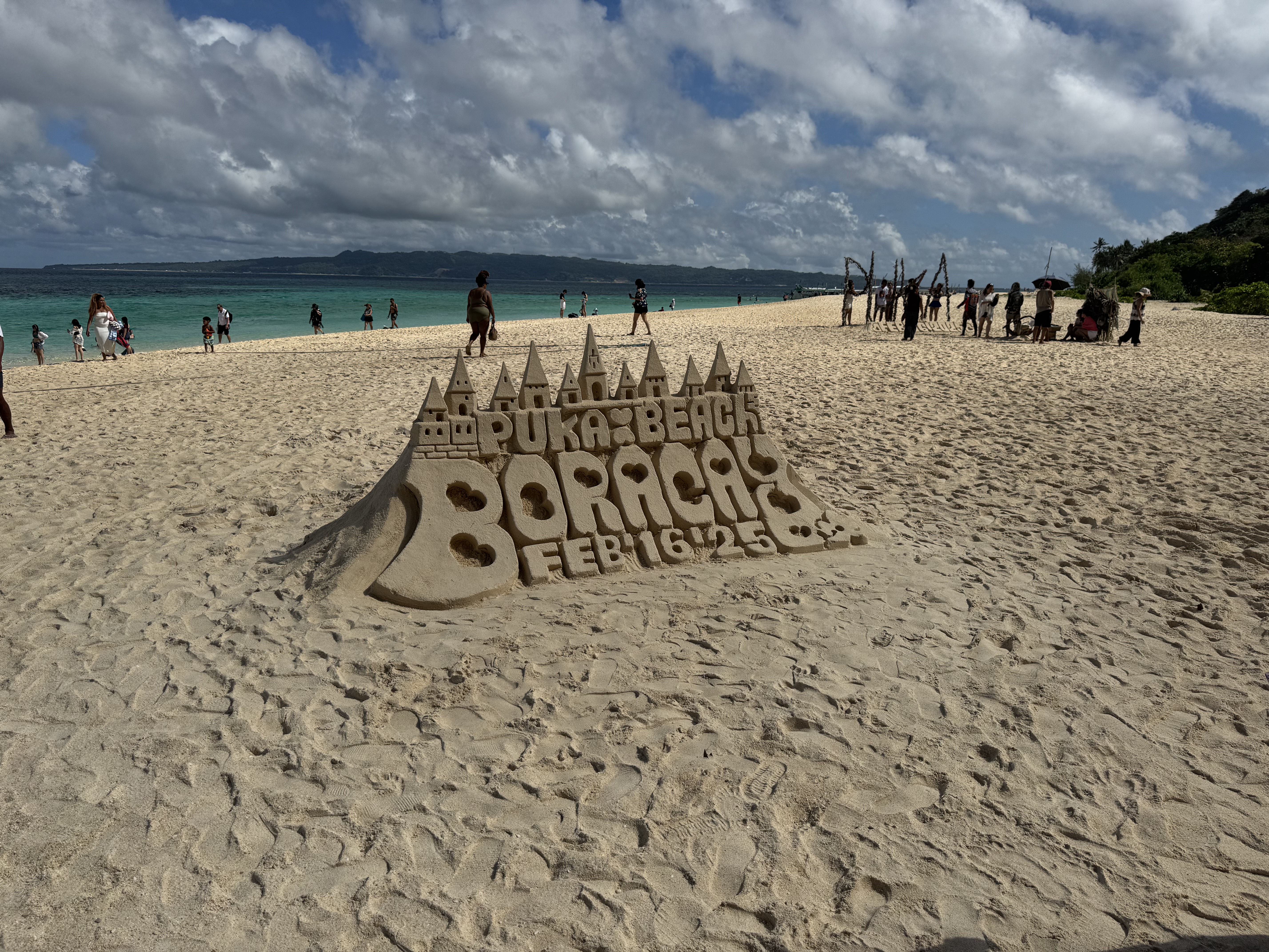 Boracay’s famous beach atmosphere made for an easy first chapter.