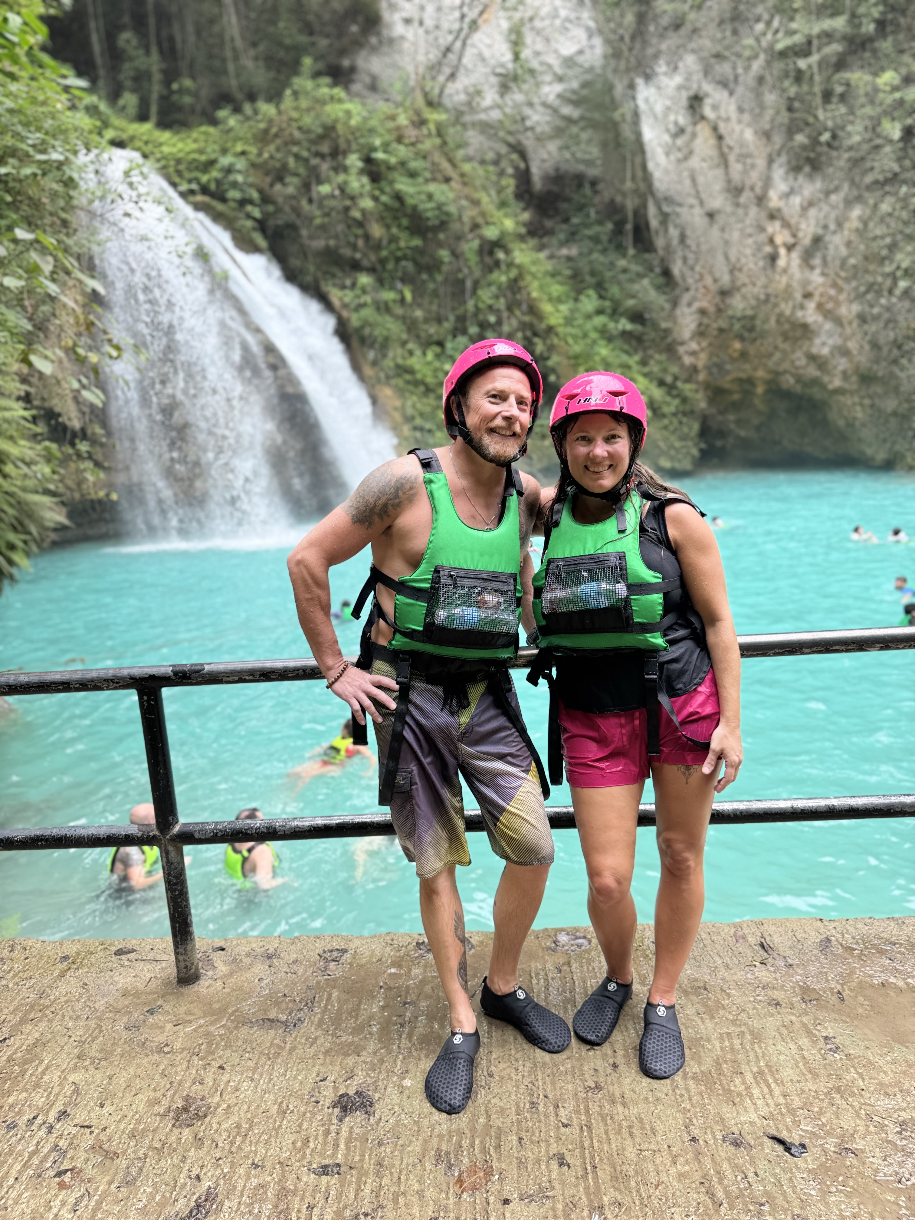 Canyoneering and waterfall country in Cebu.
