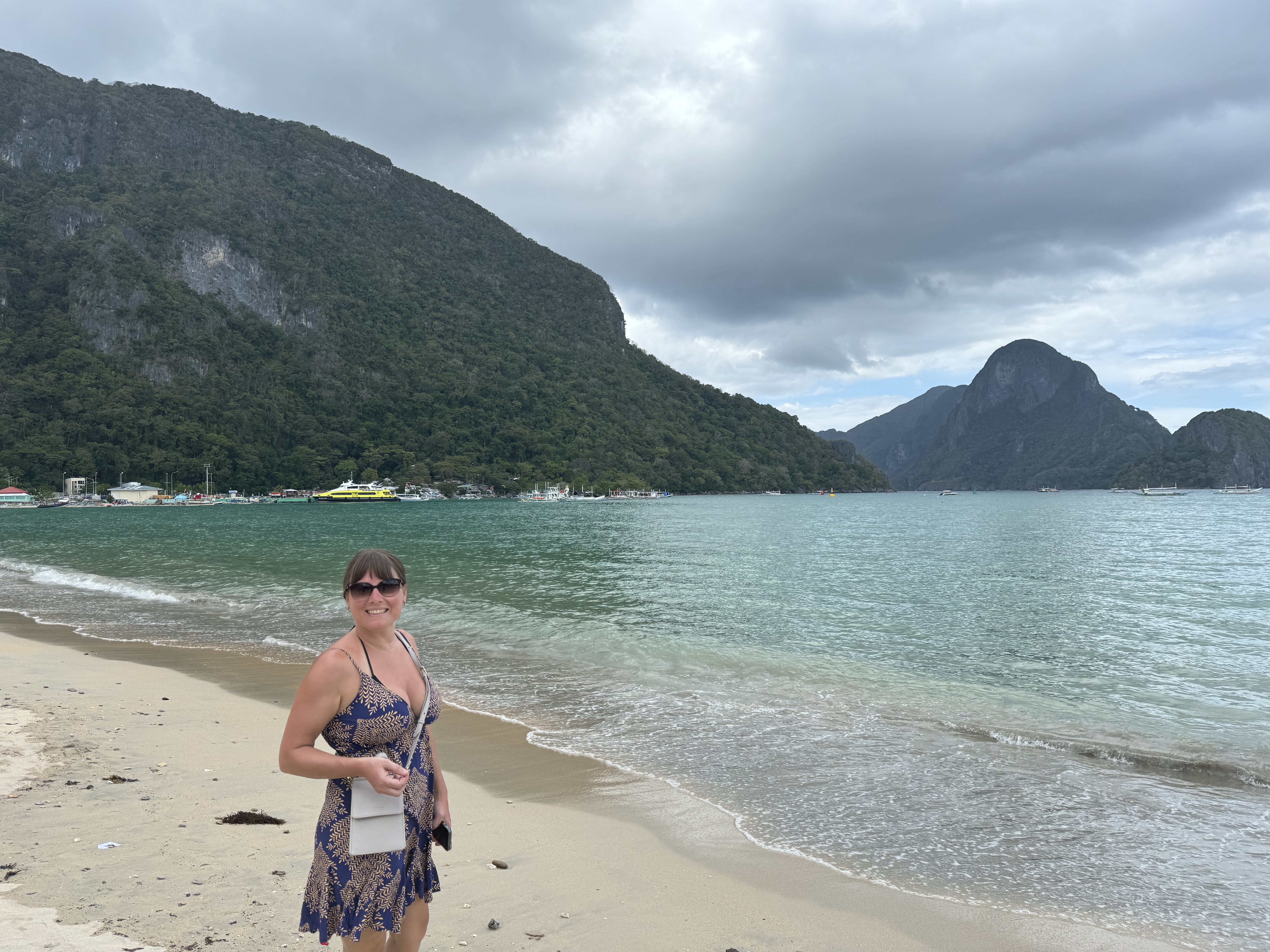 El Nido’s dramatic coastline and clear water.