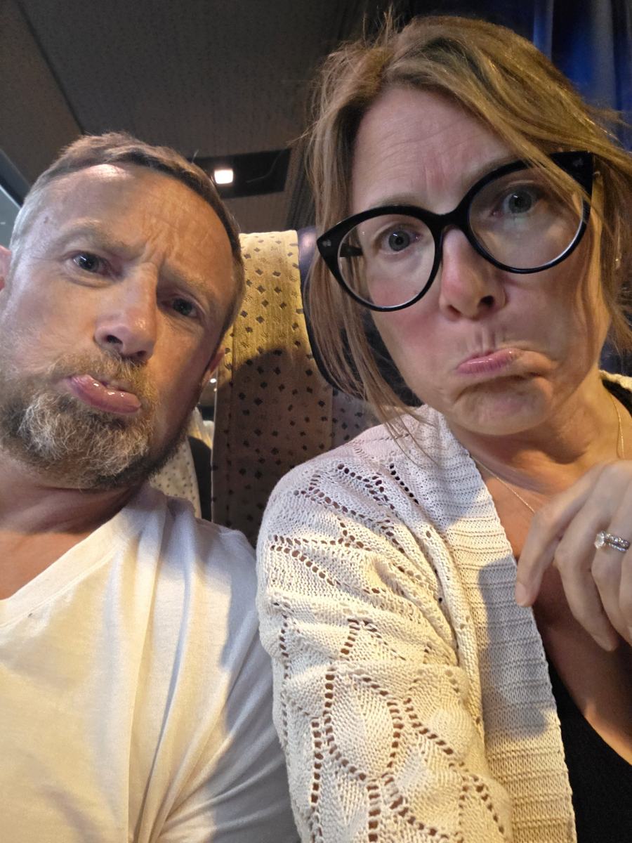 Our expressions say plenty about the unexpected transfer.