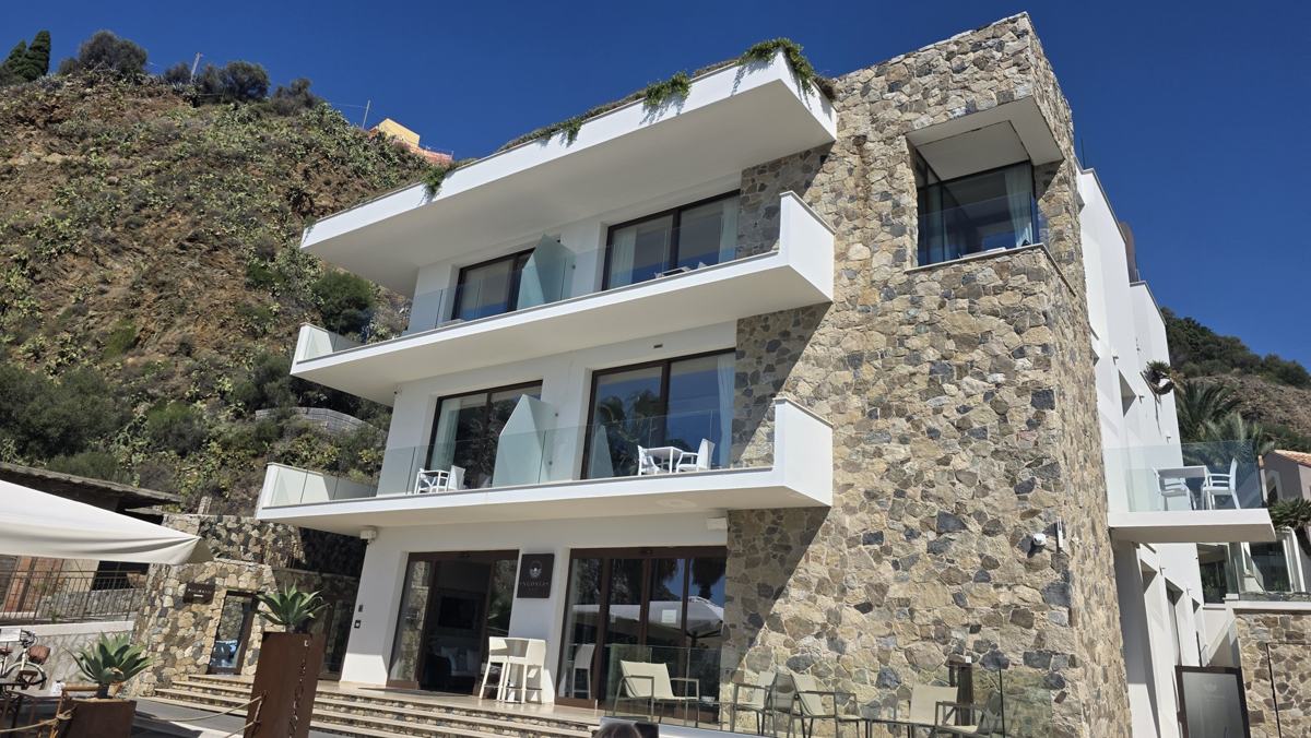 Ngonia Bay Boutique Hotel, our Milazzo base.