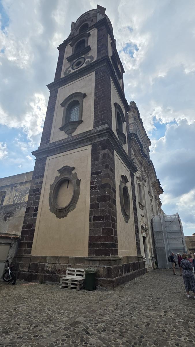 The bell tower on our Lipari walk.