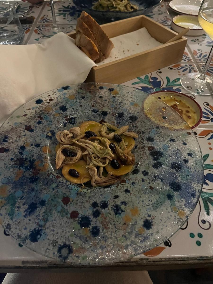 A plate from our Filippino lunch, one of our favourite meals of the trip.