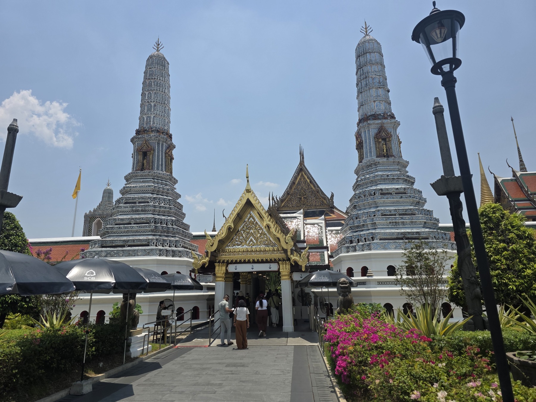 Temple complex in Bangkok
