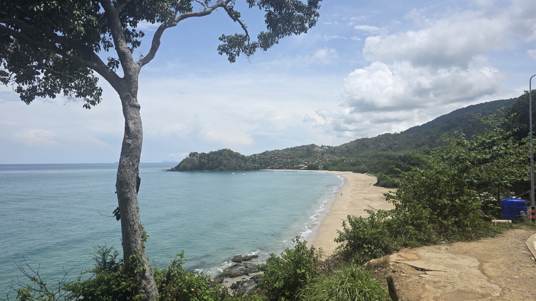 Koh Lanta coastline from above