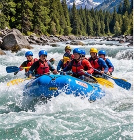 Kicking Horse River Half-Day Whitewater Rafting