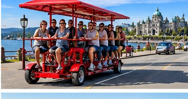 City Highlights Pedal Bike Tour - Hoods & Legends