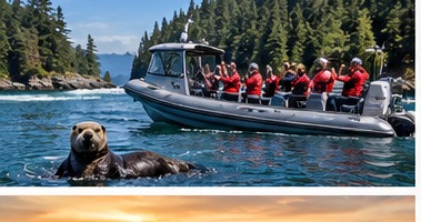 Clayoquot Sound Wildlife Safari Boat Tour